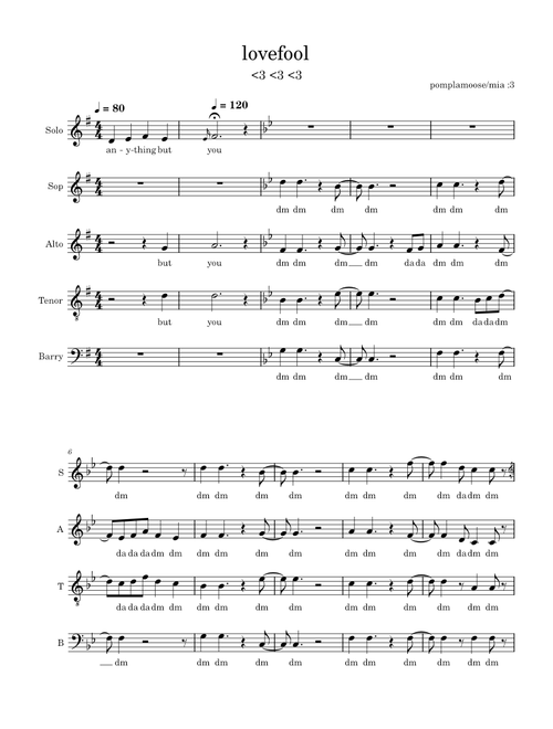 Lovefool – Pomplamoose