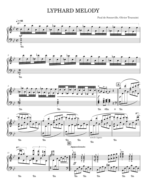 LYPHARD MELODY - Richard Clayderman