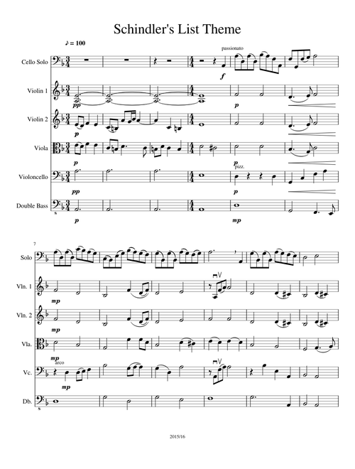 Schindler's List Theme