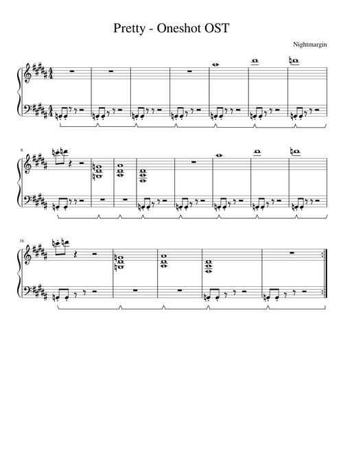 Pretty - Oneshot OST