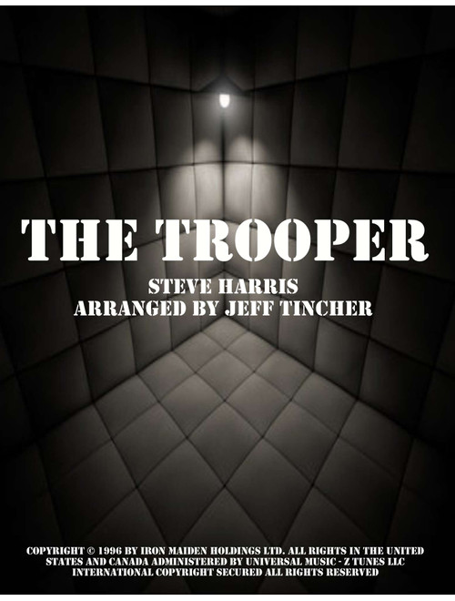 The Trooper (Arr. Jeff Tincher) - Iron Maiden (Piano-Vocal-Guitar (Piano Accompaniment))