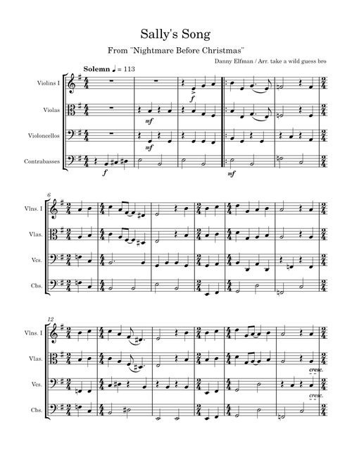 Sally's Song