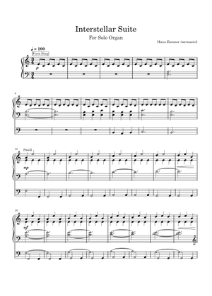 Play Official version of Interstellar Theme Sheet Music by Hans Zimmer ...