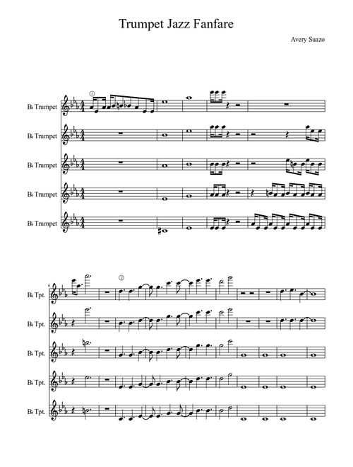Trumpet Jazz Fanfare