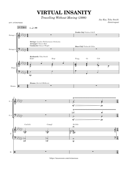 Virtual Insanity (Instrumental) - Jamiroquai