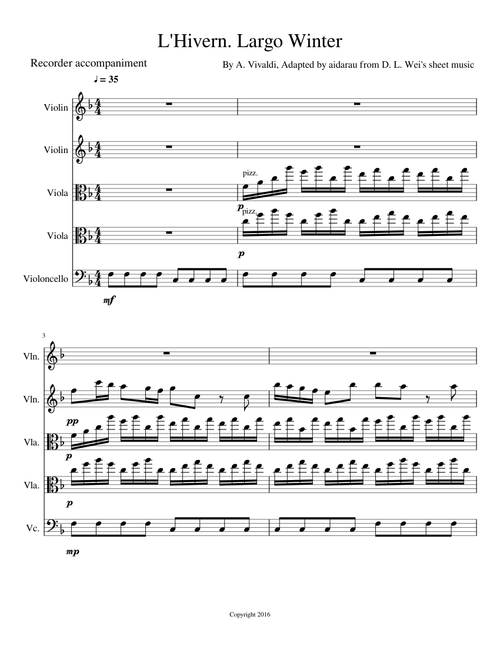 Largo Winter Vivaldi