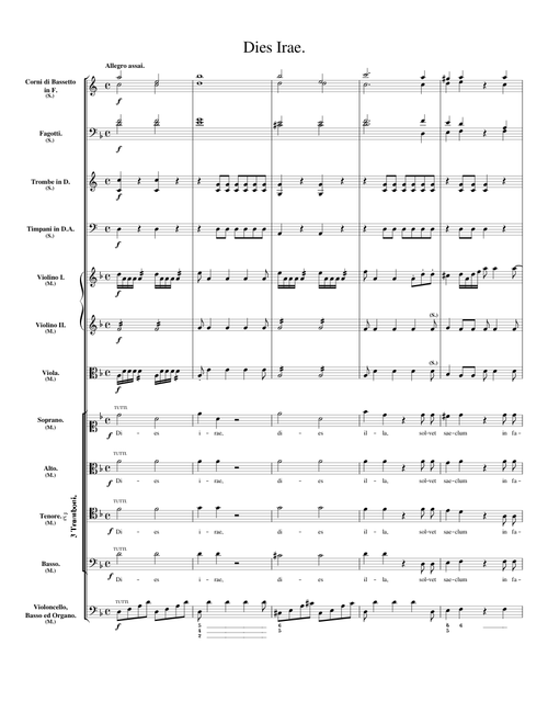 Mozart: Requiem - III. Dies Irae