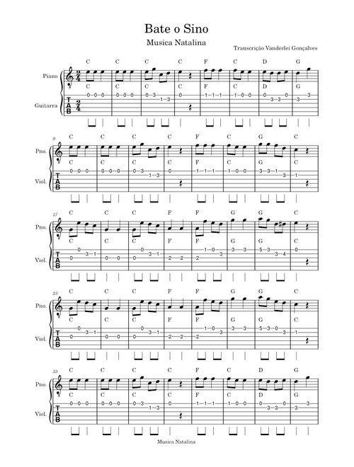 BATE O SINO – Unknown author