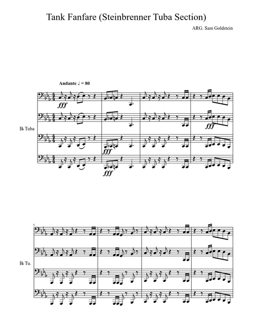 Tank Tuba Fanfare