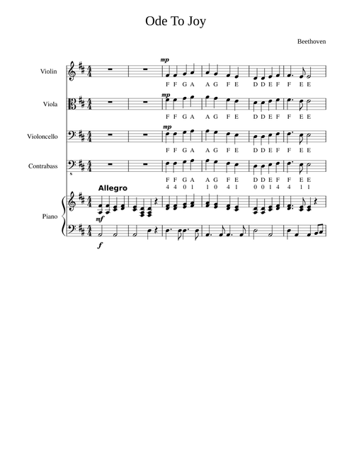 Ode To Joy