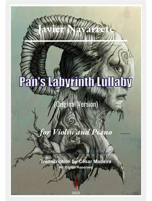 Pan's Labyrinth Lullaby (Arr. César Madeira) - Javier Navarrete (Violin and Piano)