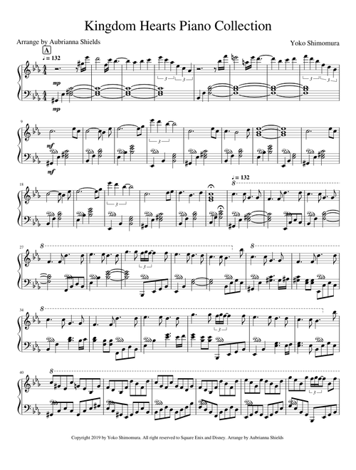 Kingdom Hearts Piano Collection