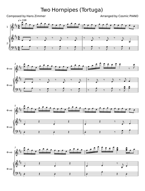 Two Hornpipes - Hans Zimmer