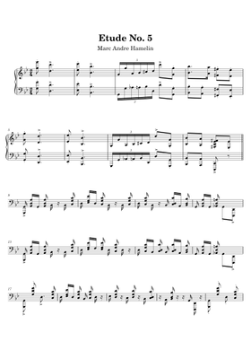 Etude hamelin piano 楽譜 アムラン 練習曲 Free Hamelin, Marc-André sheet music | Download PDF or print