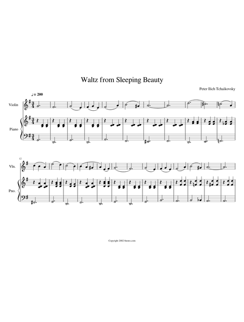 The Waltz from Sleeping Beauty