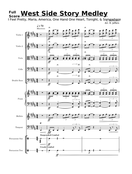 West side story – Leonard Bernstein West Side Story Medley