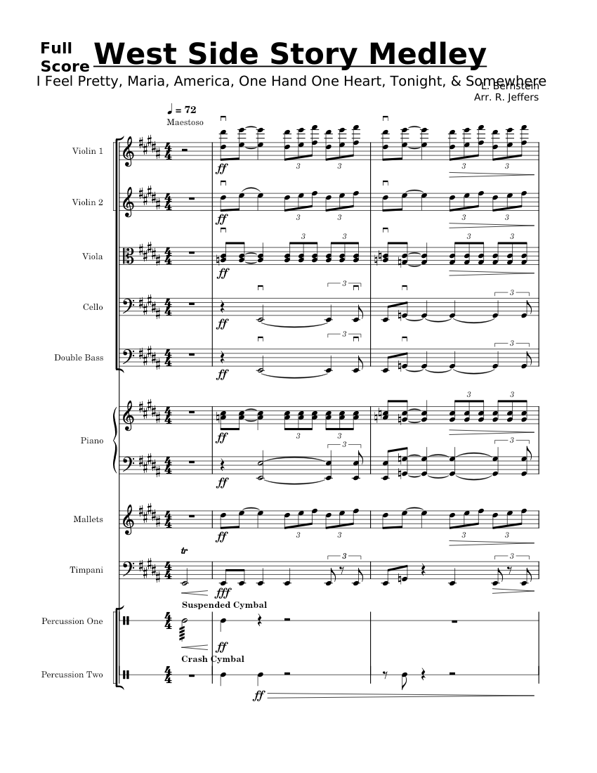 West side story – Leonard Bernstein West Side Story Medley