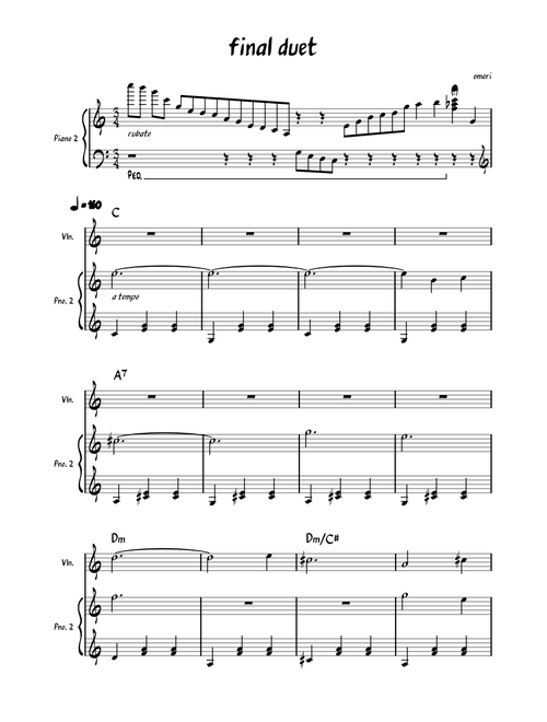 Final Duet – Omori