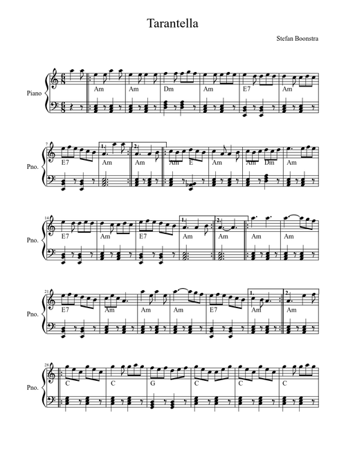 Tarantella Napoletana