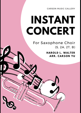Free Instant Concert by Harold L. Walters sheet music