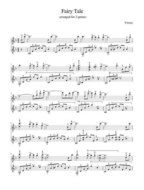Fairy Tale Yiruma