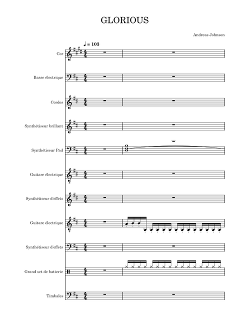 glorious – Andreas Johnson