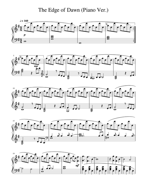 Fire Emblem 3 Houses: The Edge of Dawn (Piano Ver.) / The Color of Sunrise Piano Arrangement