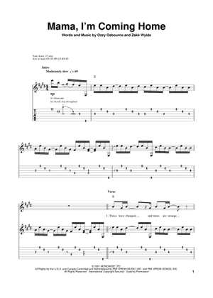 OZZY OSBOURNE RANDY RHOADS TRIBUTE Japanese Band Score w/TAB