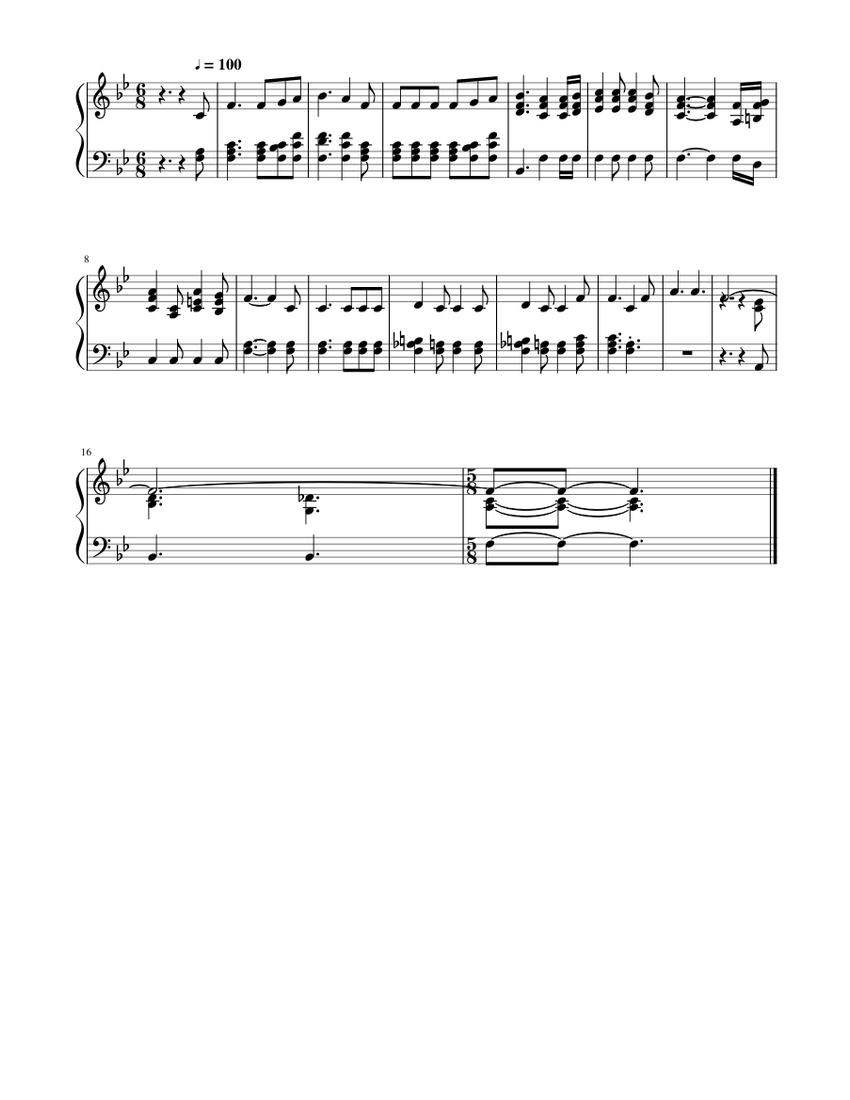 The Lord bless thee and keep thee (Meyer) - Lucy Rider Meyer Sheet ...