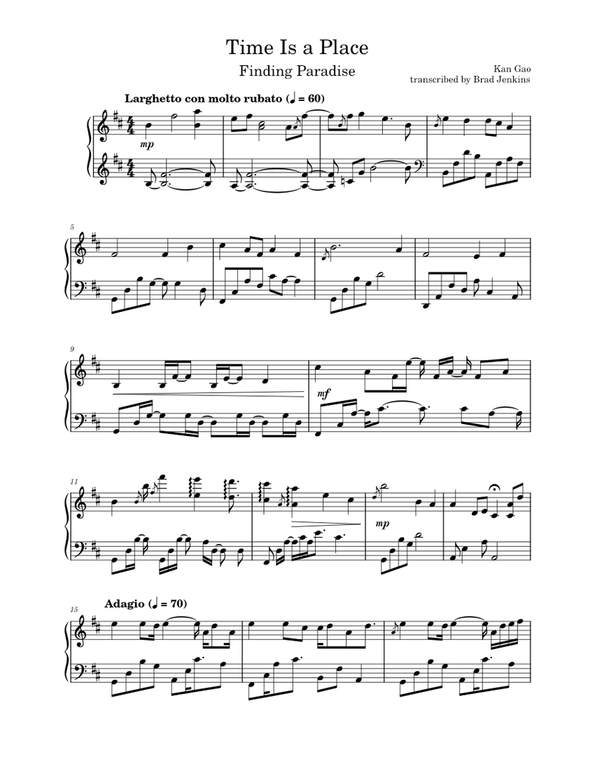 Time Is A Place – Kan R. Gao Time Is a Place [Finding