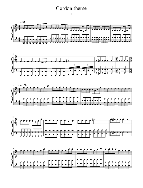 Gordon theme 1