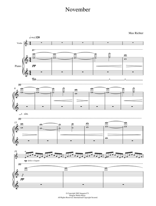 November - Max Richter (Violin Solo)