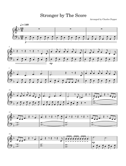 Stronger - The Score