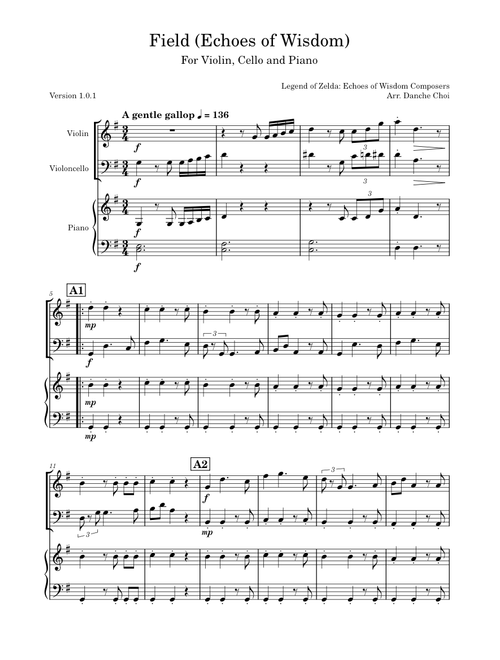 Hyrule Field Theme - The Legend of Zelda: Echoes of Wisdom – Masato Ohashi, Manaka Kataoka, Chisaki Hosaka, Reika Nakai, Yuri Goto, Ryotaro Yagi & Azusa Kato