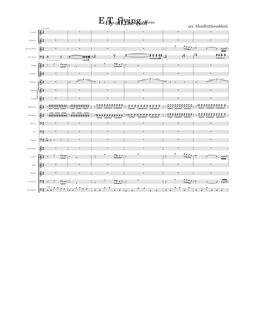 ET Flying Theme – John Williams et flying theme f+c mxl