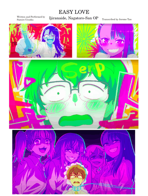 【Ijiranaide, Nagatoro-San OP】【EASY LOVE】