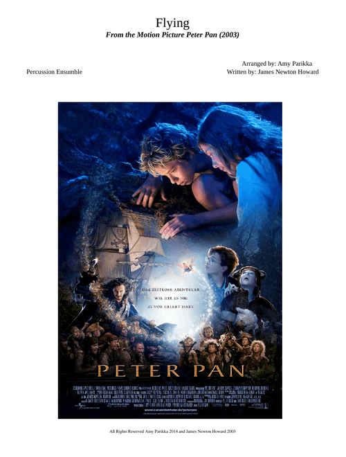 Flying Peter Pan 2003