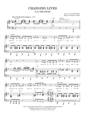 THE PROM - PIANO/VOCAL SELECTIONS by Chad Beguelin – Digital