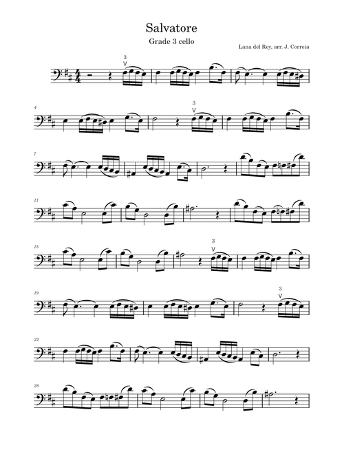 Salvatore – Lana Del Rey