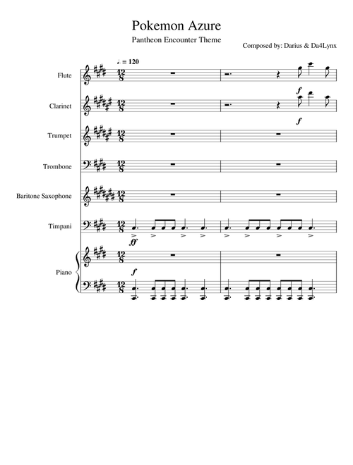 Pokemon Azure Pantheon Encounter Theme