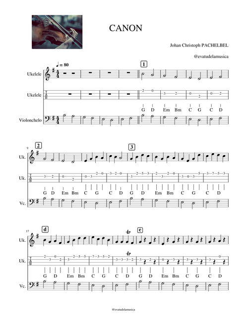 Canon in c – Johann Pachelbel