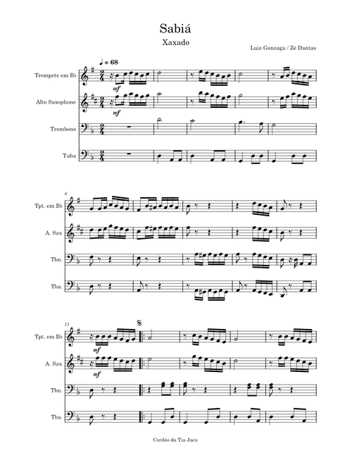 Sabiá – Luiz Gonzaga Sabiá