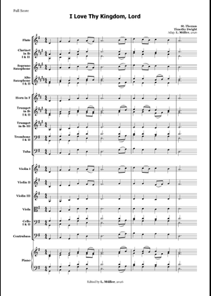 Play Official version of I Love Thy Kingdom, Lord Sheet Music by Aaron ...