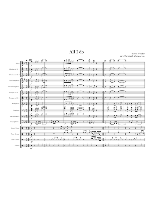 All i do – Stevie Wonder