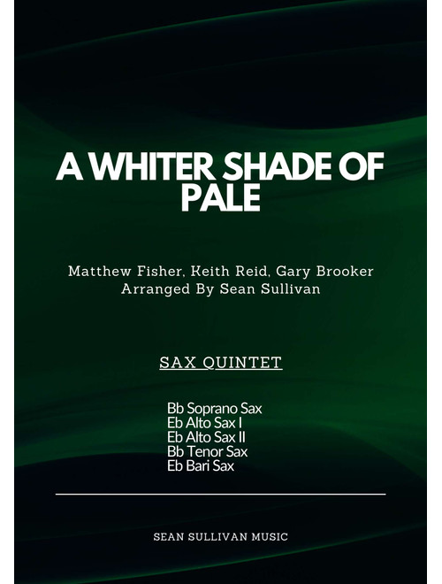 A Whiter Shade Of Pale (Arr. Sean Sullivan) - Procol Harum (Woodwind Ensemble)