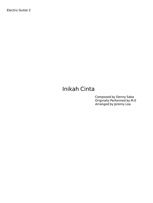 Inikah Cinta - Me