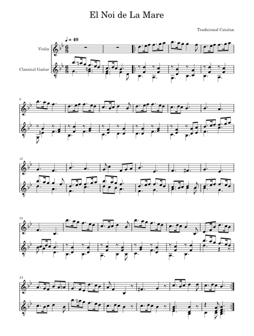 El noi de la mare – Misc Traditional
