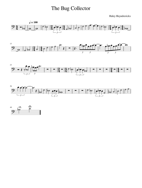 The Bug Collector - Haley Heynderickx (Euphonium Solo)