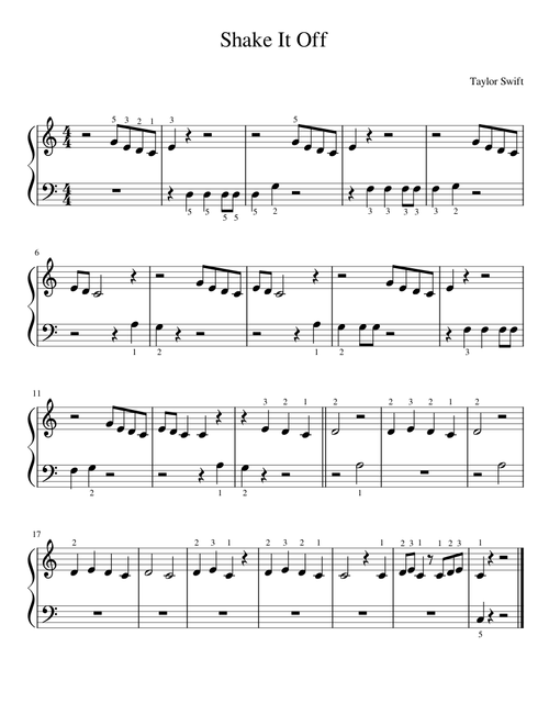 Shake It Off – Taylor Swift