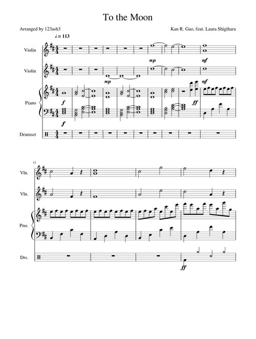 To the Moon- Main Theme (For River)